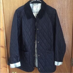 Barbour Navy Quilted Jacket